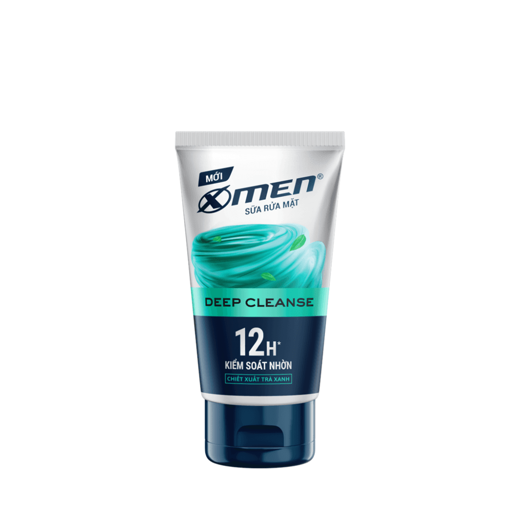 Sữa Rửa Mặt Sạch Sâu X-Men Deep Cleanse 100Gr