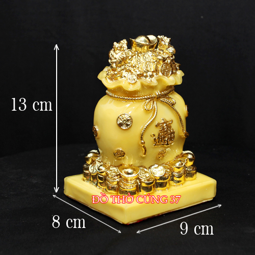 [ Size nhỏ ] TÚI KIM BẢO PHONG THỦY [ BỘT ĐÁ + NHỰA COMPOSITE ]