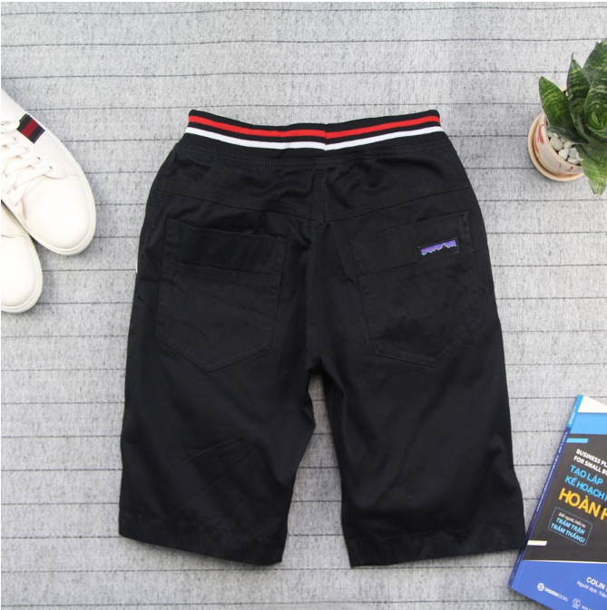 [HCM]Quần short kaki lưng thun