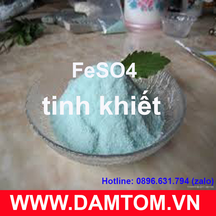 Phân bón feso4 .1h20 sắt sunfat túi 1kg