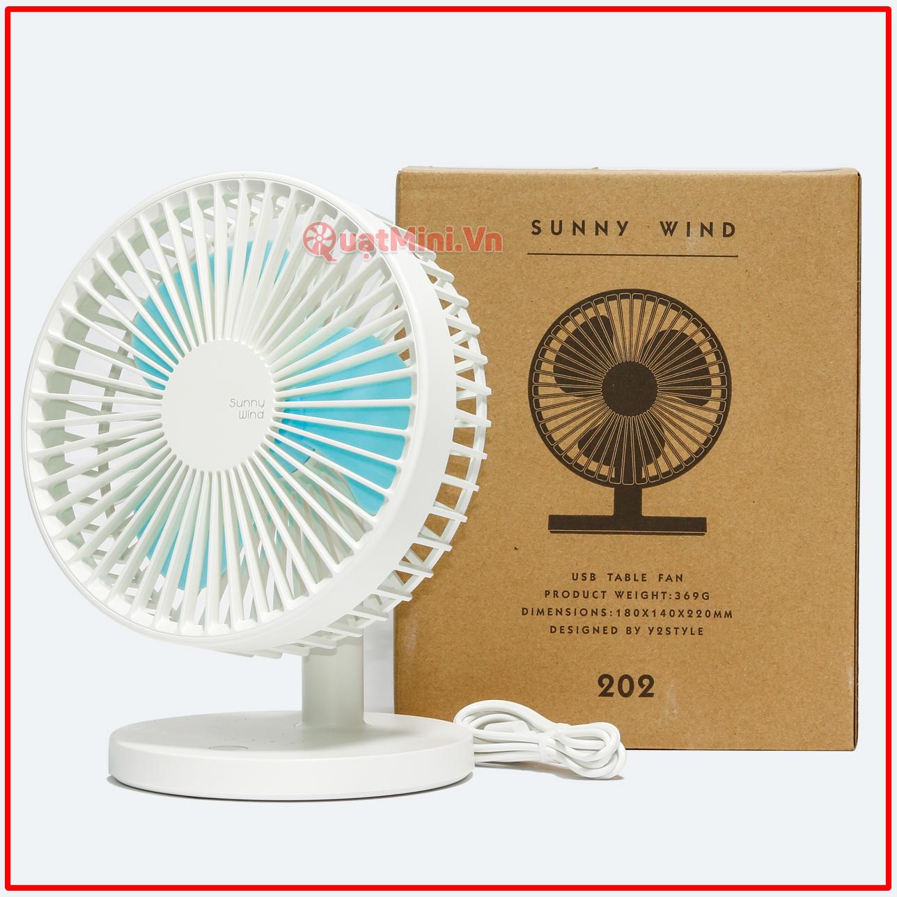 Quạt Sạc Để Bàn Mini - Hàn Quốc - Size Lớn -  Có Video