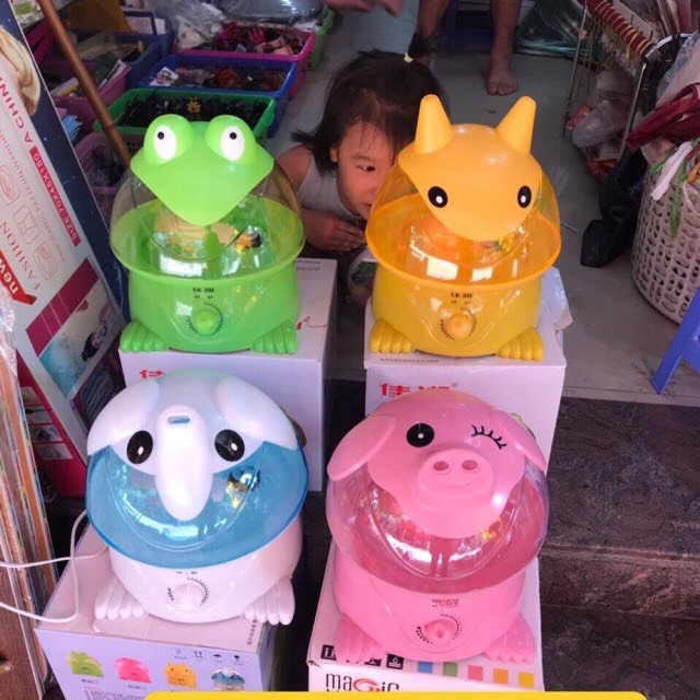 Máy phun sương tạo độ ẩm hình siêu đáng yêu