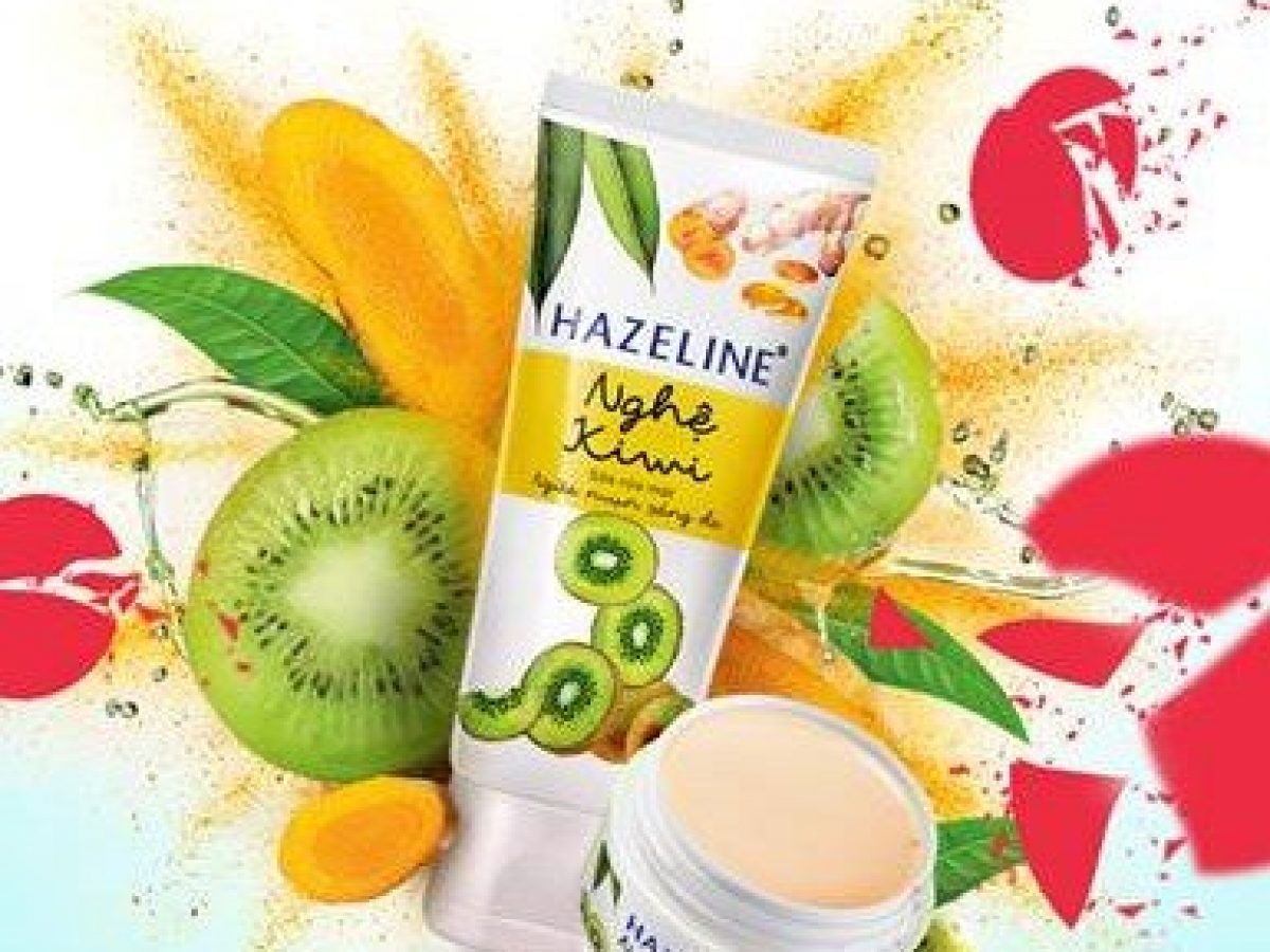 SỮA RỬA MẶT HAZELINE NGHỆ KIWI 50g