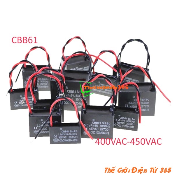 Tụ Quạt Dây CBB61 2.2uf 450V