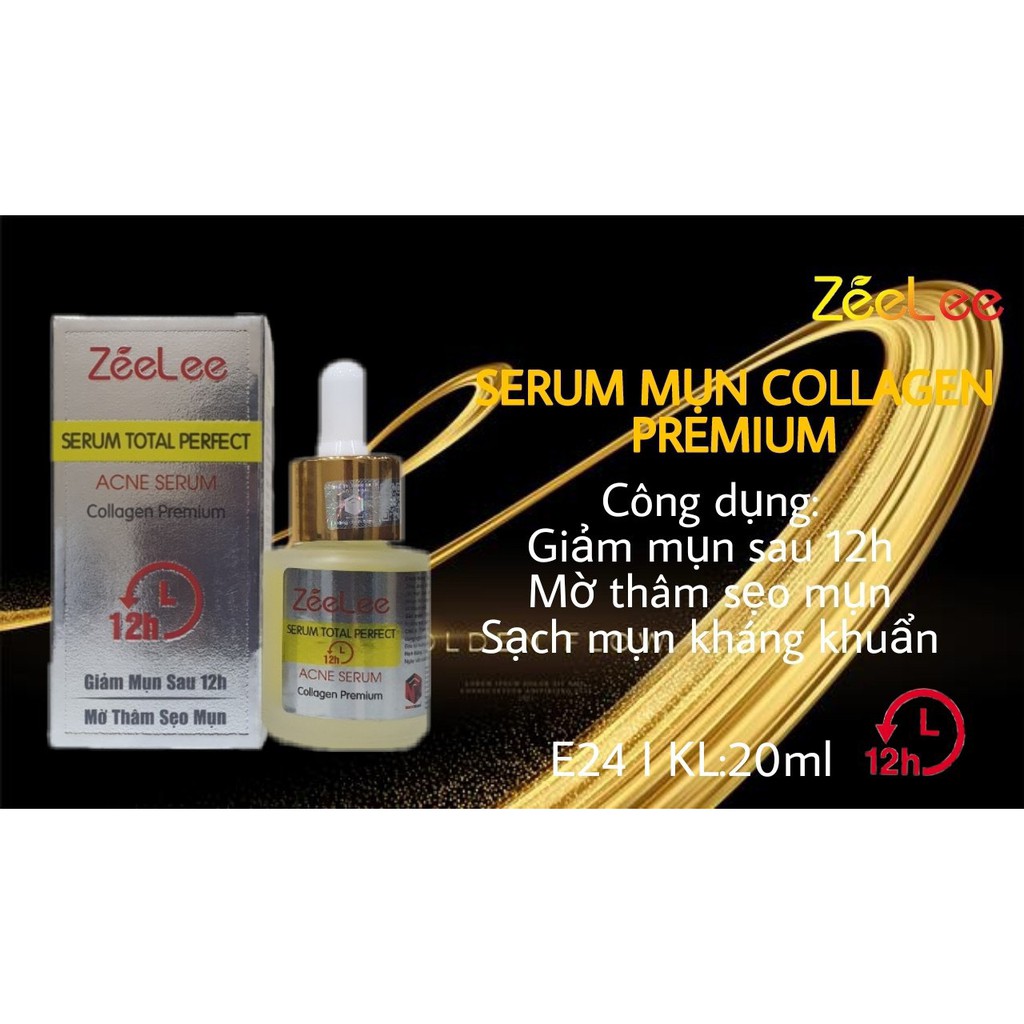 SERUM MỤN  ZEELEE COLLAGEN (HỘP CHAI 20ML ) E24