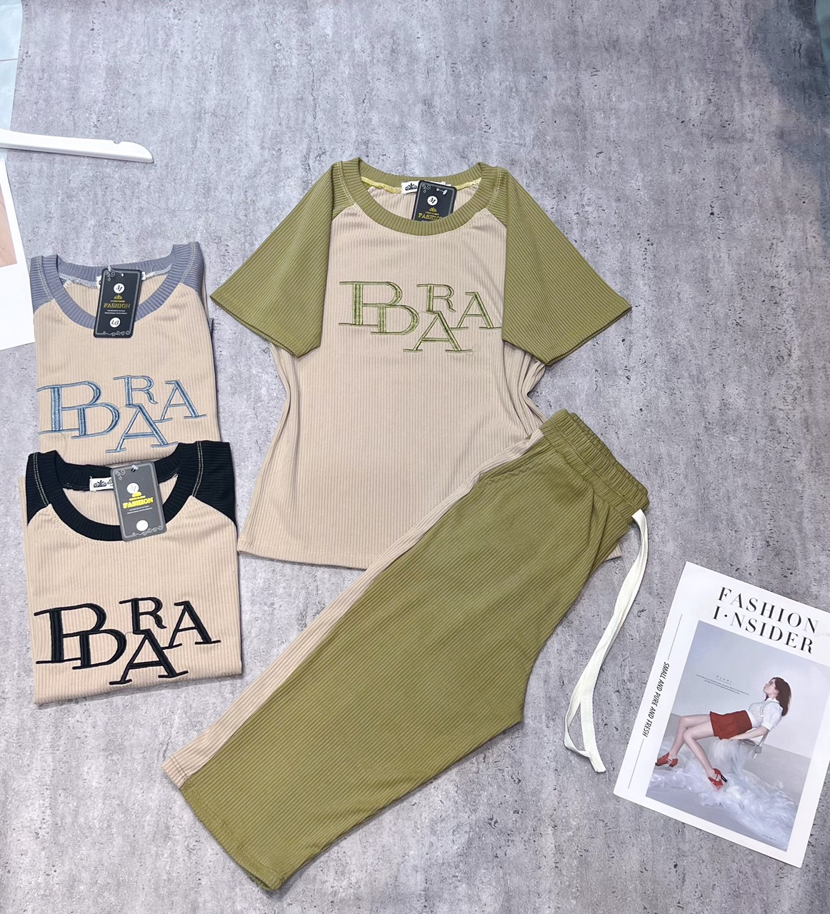 SET BỘ ĐỒ LỬNG NỮ THUN COTTON MẶC NHÀ CỰC ĐẸP