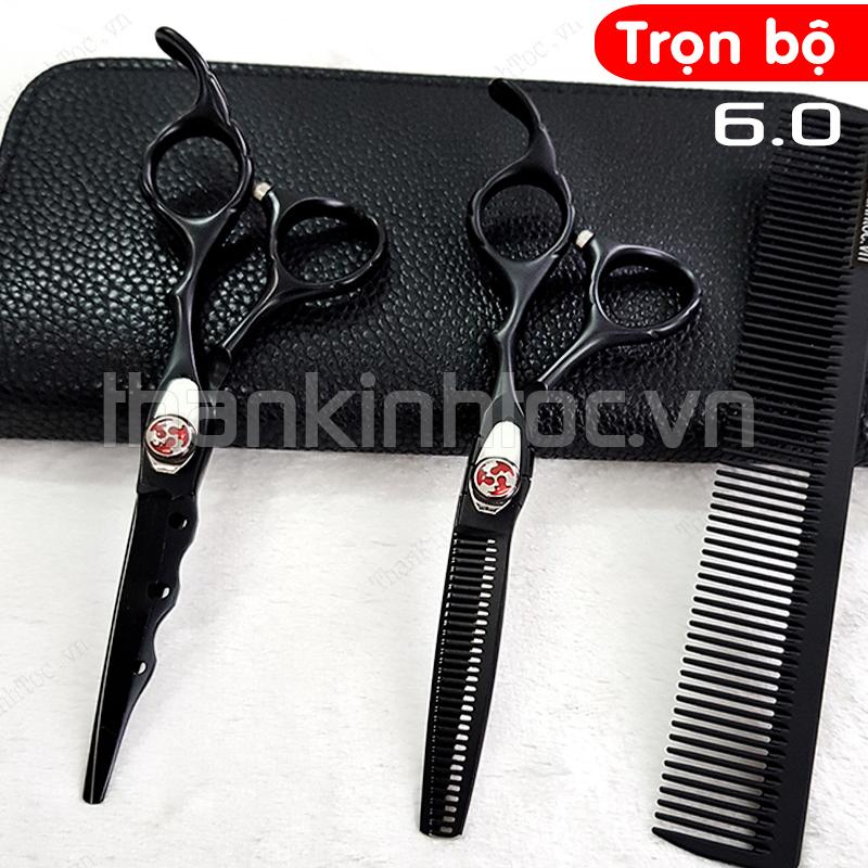 Kéo cắt tóc tỉa tóc nam nữ - Kéo size 6.0