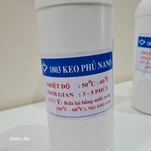 Keo phủ NANO, phủ NANO xi trang sức (chai 1 lít)
