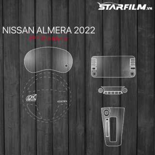 Nissan Almera 2022 PPF TPU nội thất chống xước tự hồi phục STARFILM thumbnail