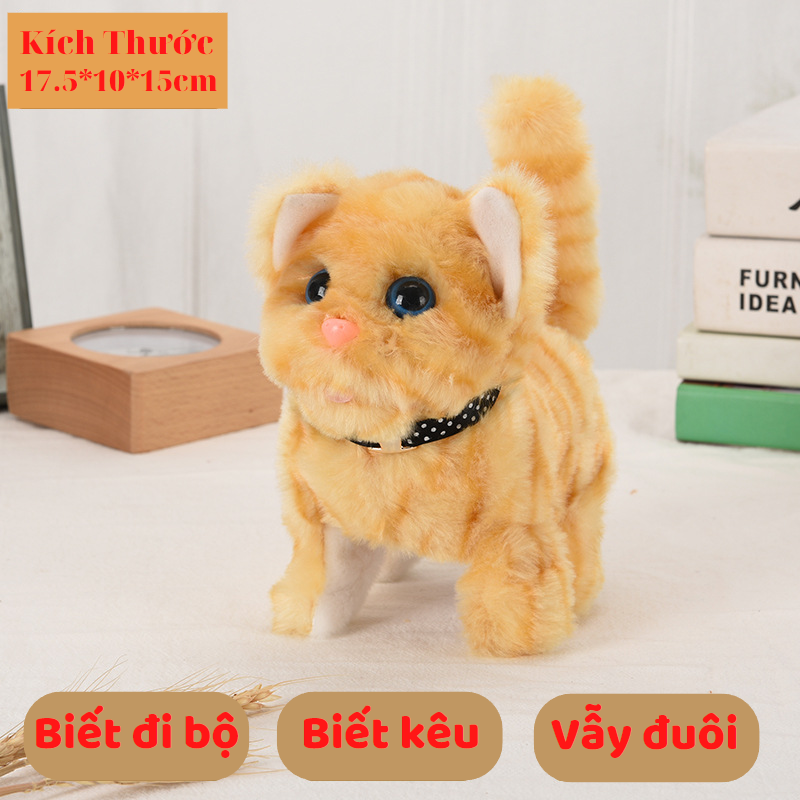 Đồ stuffed toys dog puppy dog stuffed toys know barking quẫy tail broadcast music intelligent automatic multi power for baby hamiha-đc33