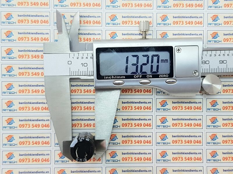 [COMBO 5 CON] Tụ Hóa Acon 1000uF 35V kích thước 13x21mm