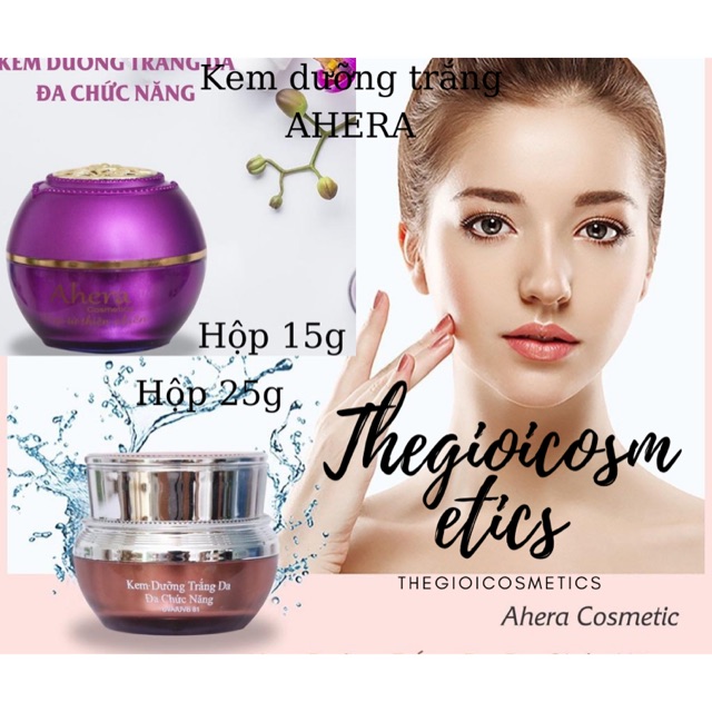 Kem AHERA Dưỡng Trắng Da Đa Chức Năng