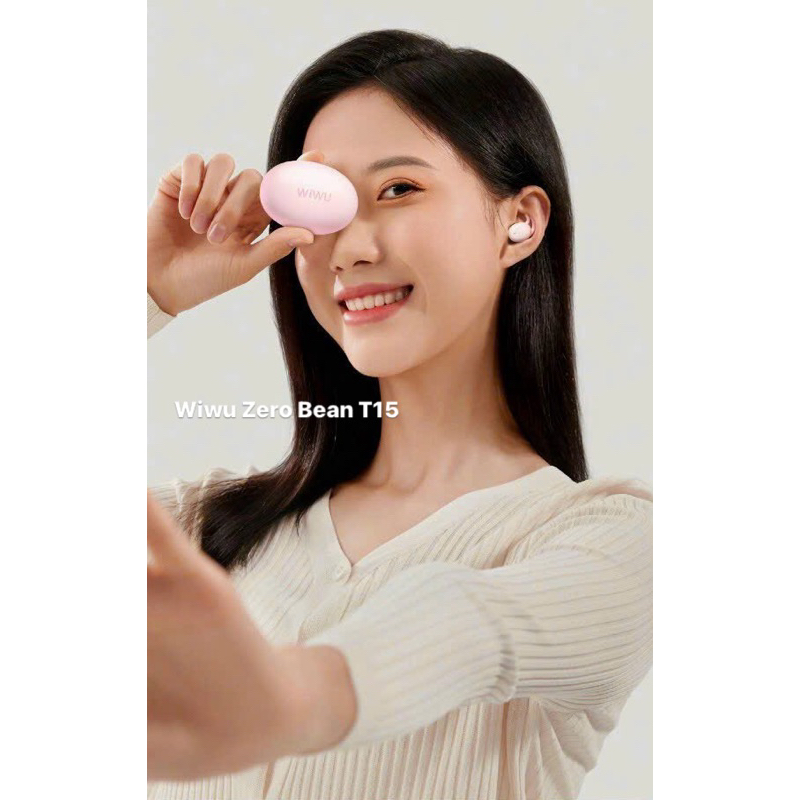 Tai nghe Bluetooth Zero Bearn T18 nhét tai dáng hạt đậu