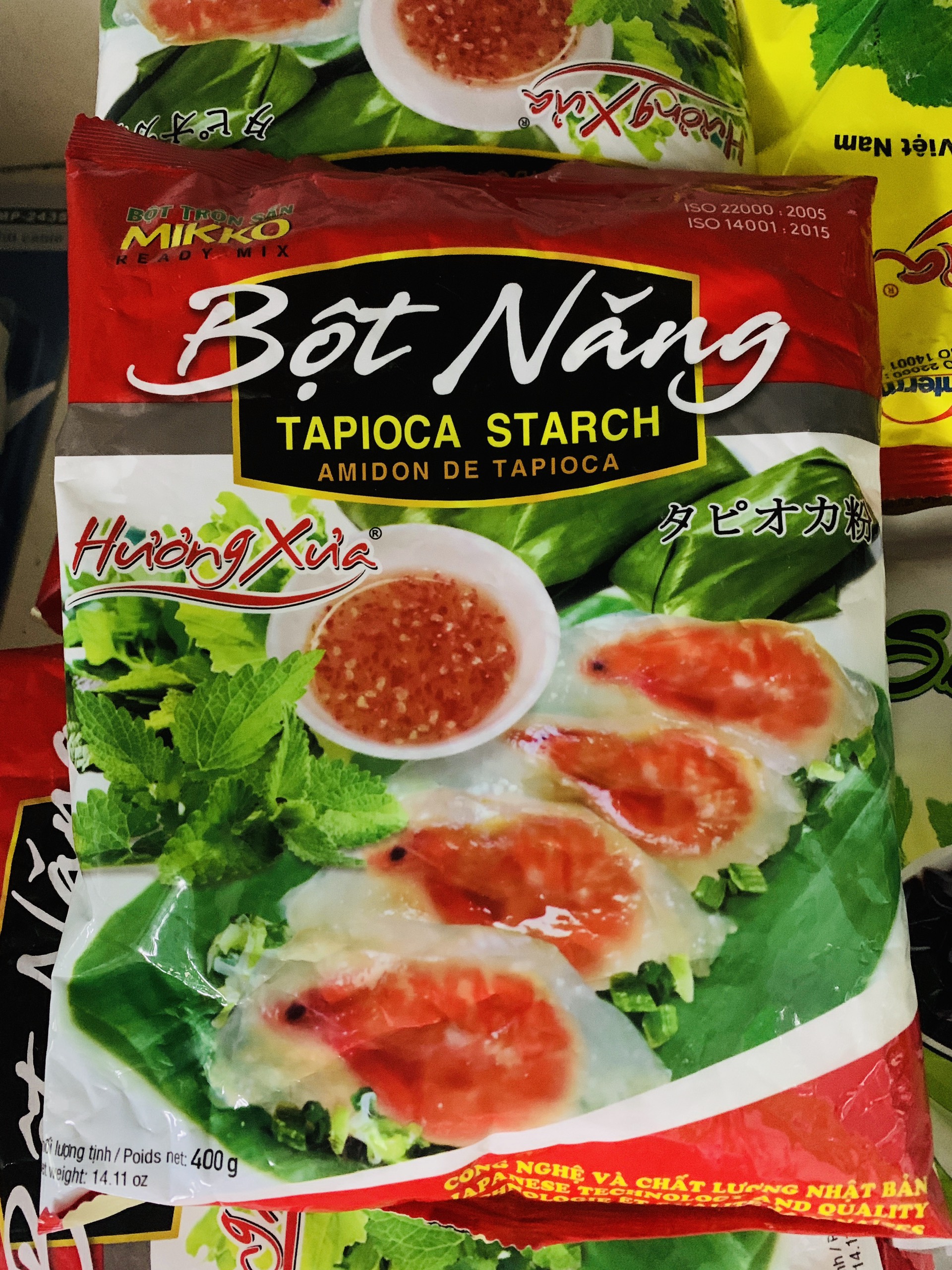 GÓI BỘT NĂNG MIKKO 400G