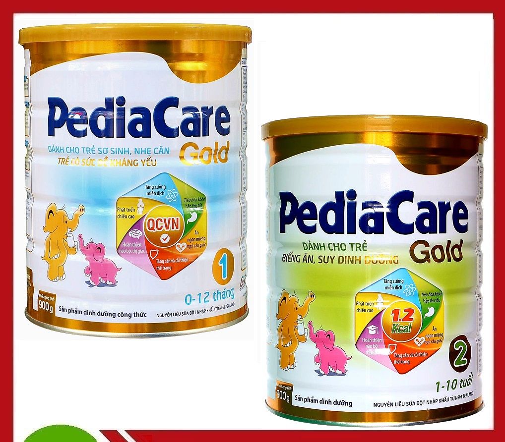 Sữa PediaCare Gold 2 900g (từ1/10  tuổi)