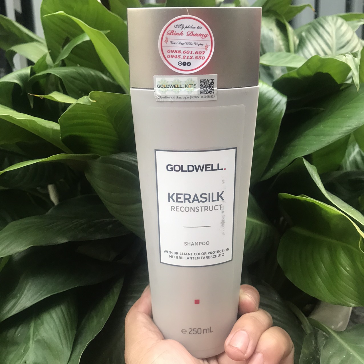 Dầu gội xả siêu phục hồi Goldwell Kerasilk Reconstruct 250ML/200ML
