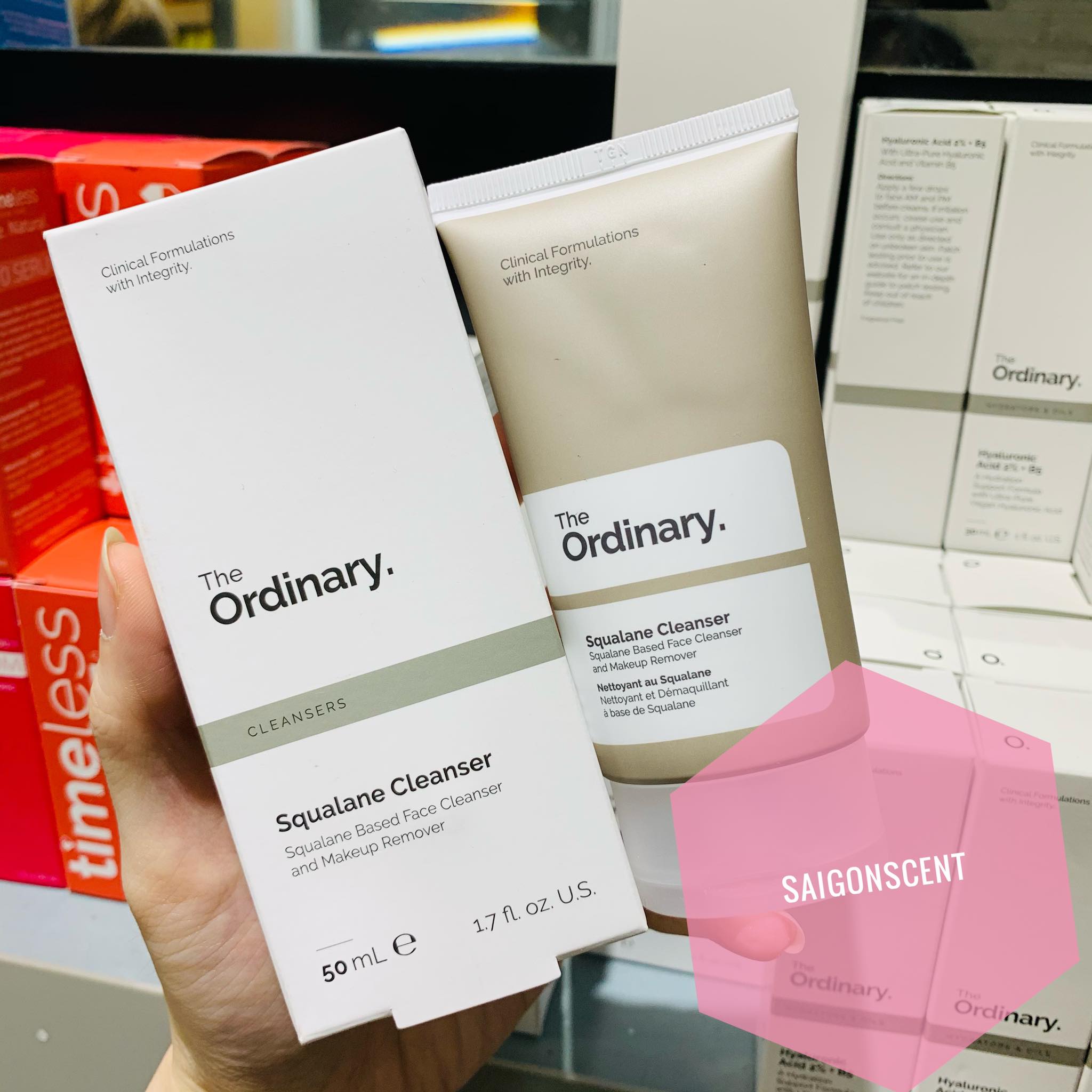 [HCM][Saigon Scent] Sữa rửa mặt The Ordinary Squalane Cleanser ( 50mL )