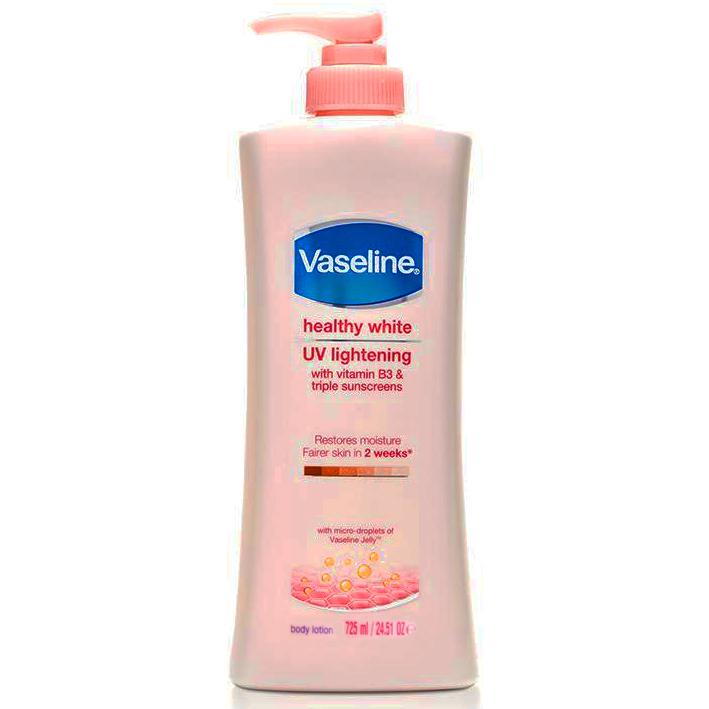 Sữa dưỡng thể làm trắng Vaseline Heathy White  725ml
