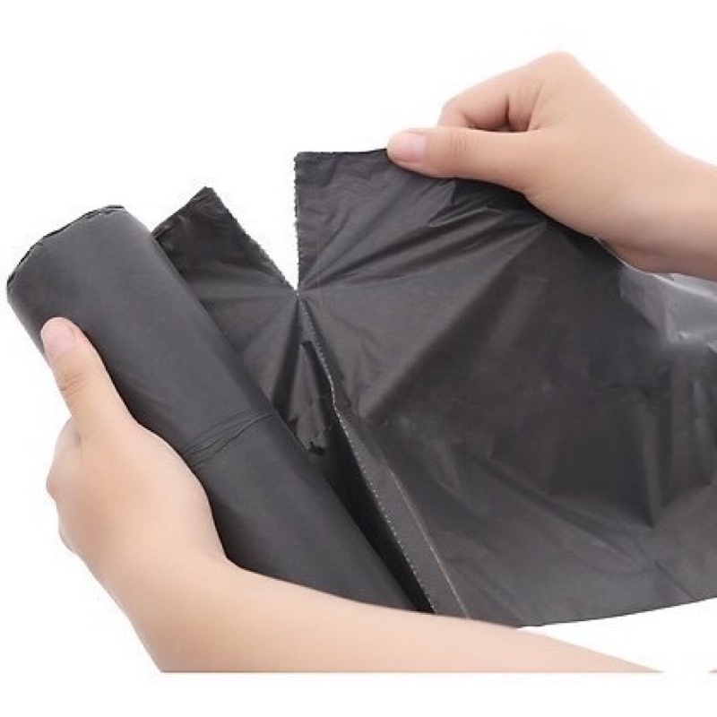 Cuộn Túi Đựng Rác Đen Tự Phân Hủy