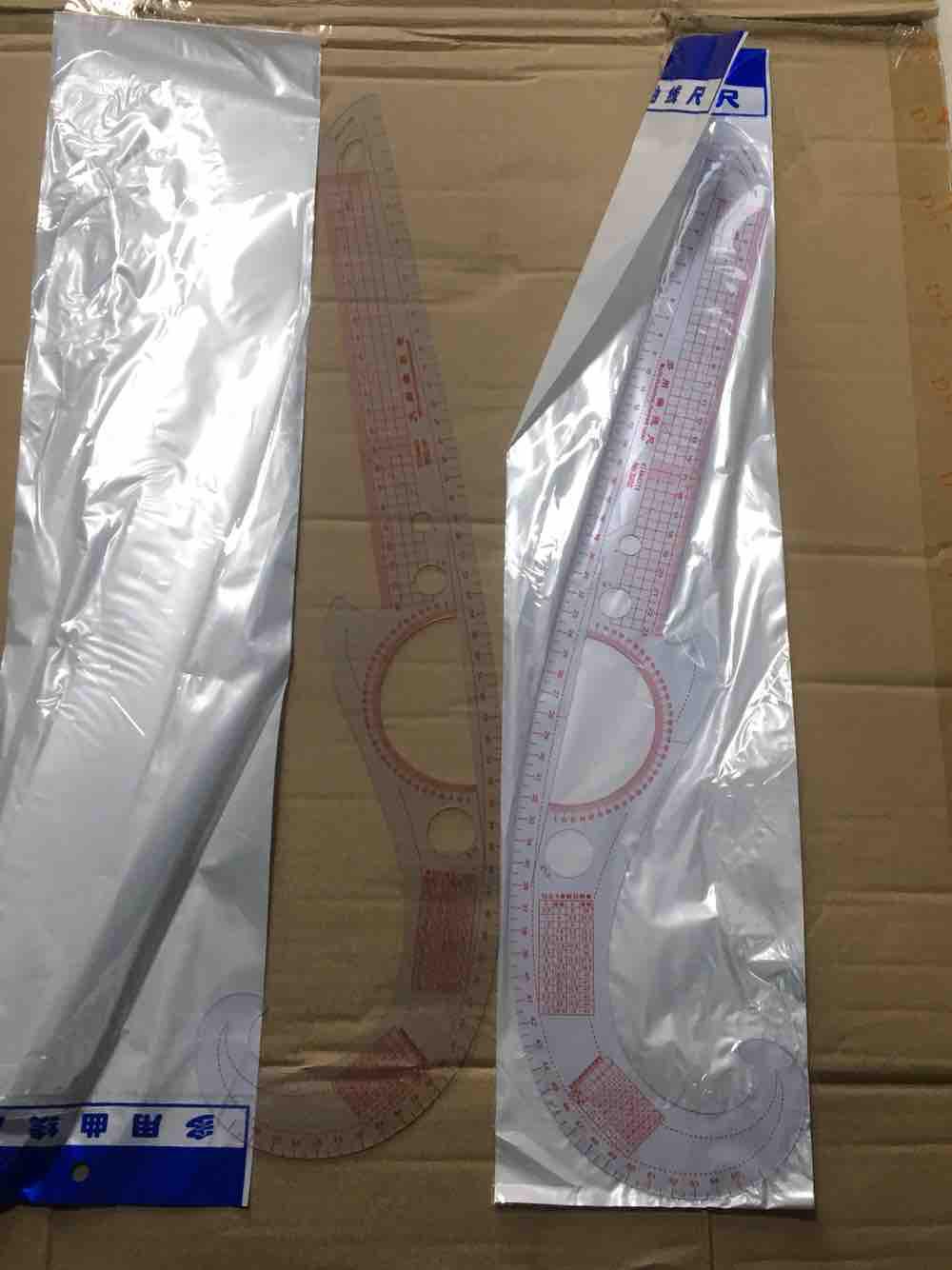Thước nhựa cong 55cm mika dẻo