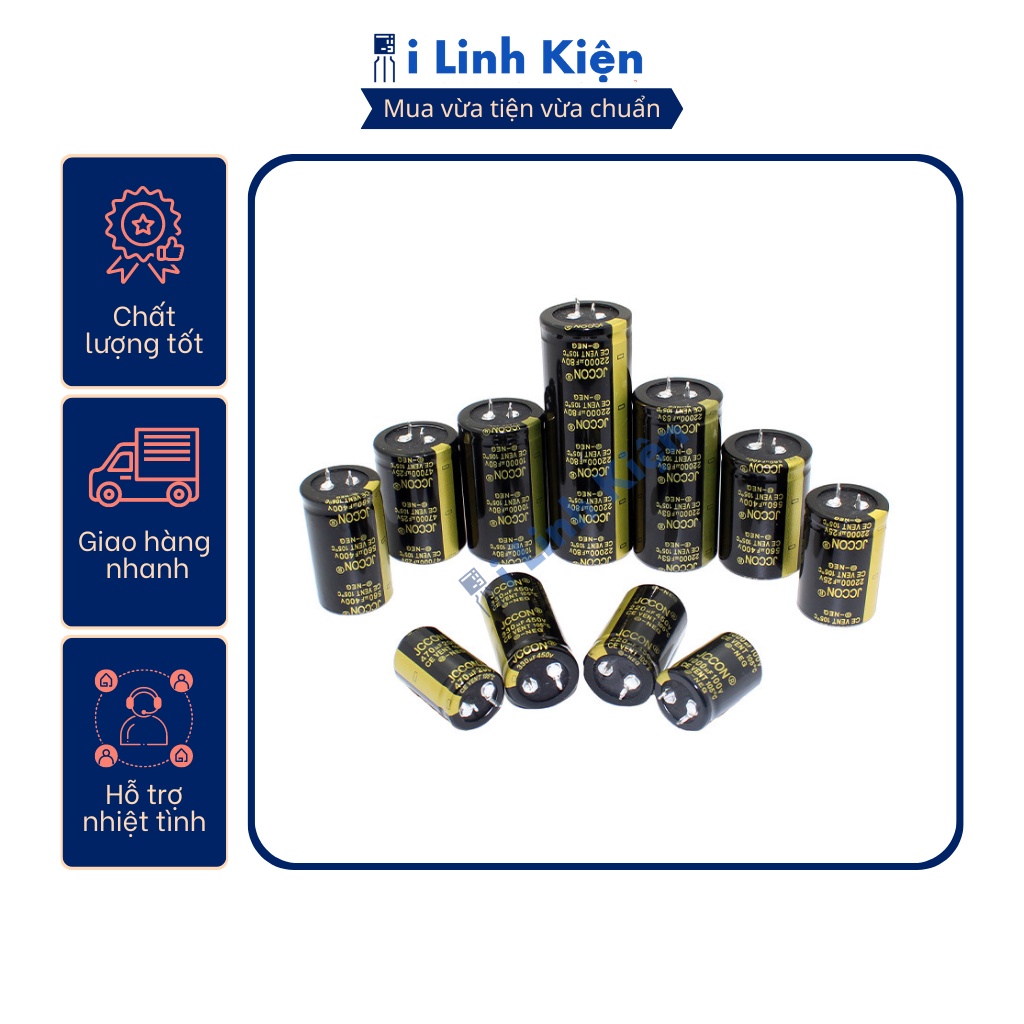 Tụ hóa 22UF 400V chất lượng tốt.