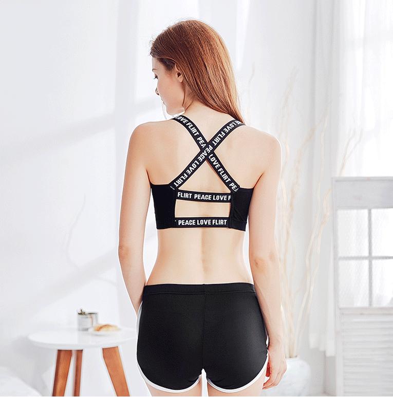 ÁO 2 DÂY CHÉO CROP TOP THỂ THAO