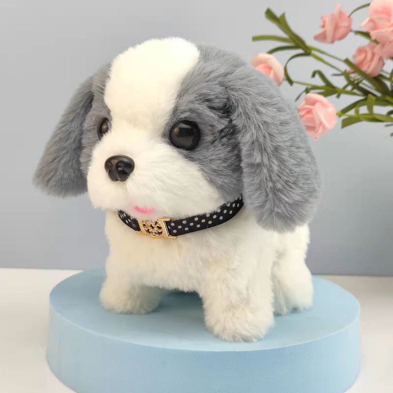 [Nhiều màu] Chó bông xinh xắn biết đi biết sủa biết gật đầu - Smart Baby