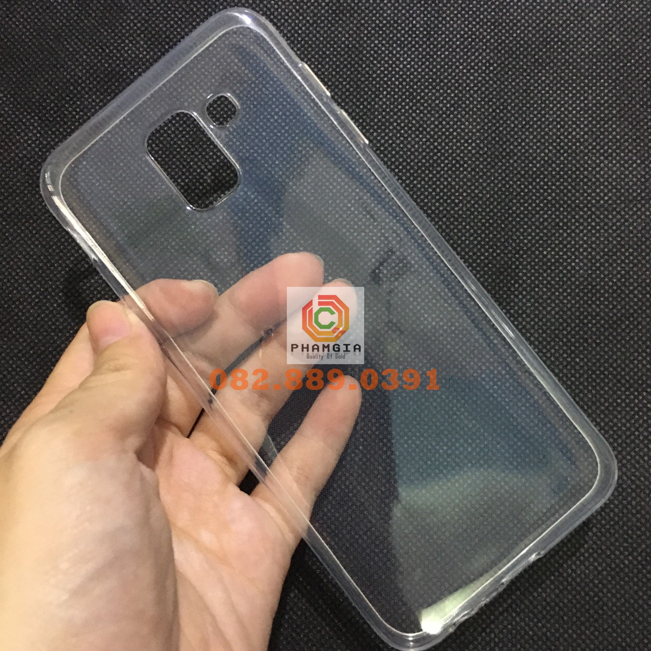 Ốp lưng dẻo trong SamSung J6 cao cấp, bền màu