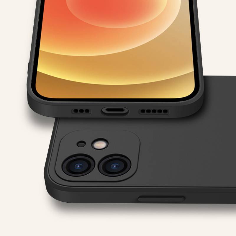 Ốp lưng iPhone Phi hành gia Cute cạnh viền vuông silicon mềm dẻo cho iphone 6/6s/7/8/X/XS/11/12/13 Pro Plus Max