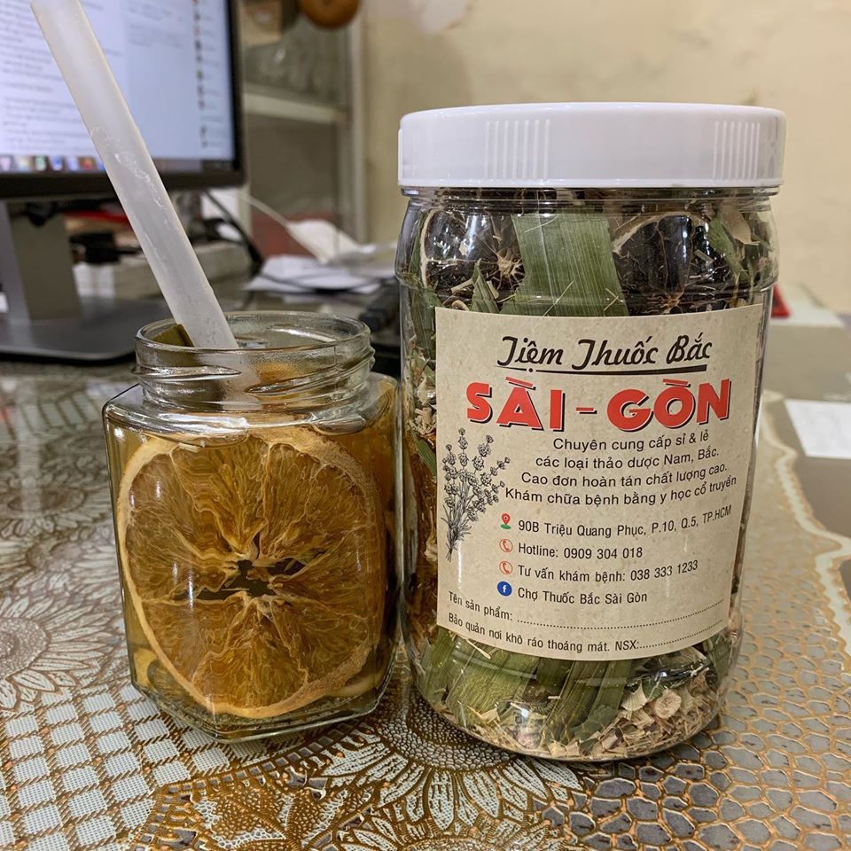 Trà Chanh Sả Lá Dứa Gói 50g