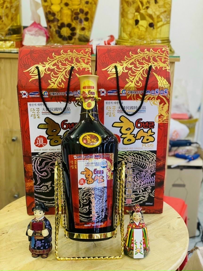 Tinh Chất Hồng Sâm Hàn Quốc Kanghwa Chai 3000ml (6Year Root Korea Red Ginseng Extract)
