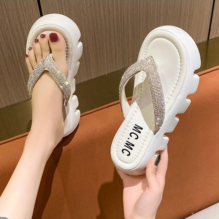 Dép xỏ ngón nữ quai đá xinh  X199-0500
