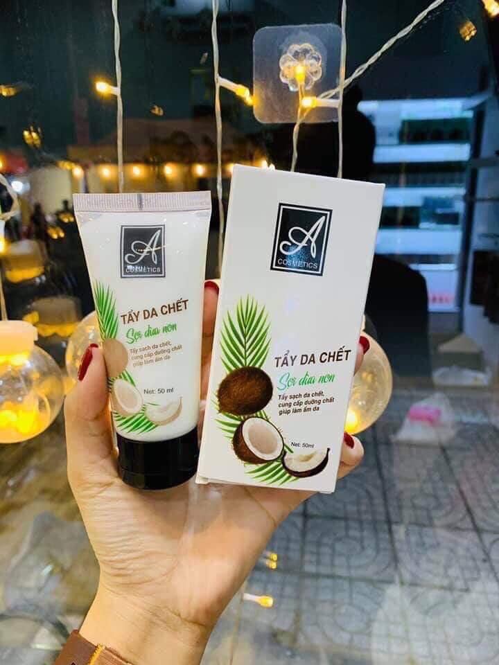 Tẩy Tế Bào Chết Face Sợi Dừa Non Acosmetics 120ml