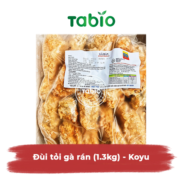 HCM - Đùi tỏi gà rán (1.3kg) - Koyu - TABIO