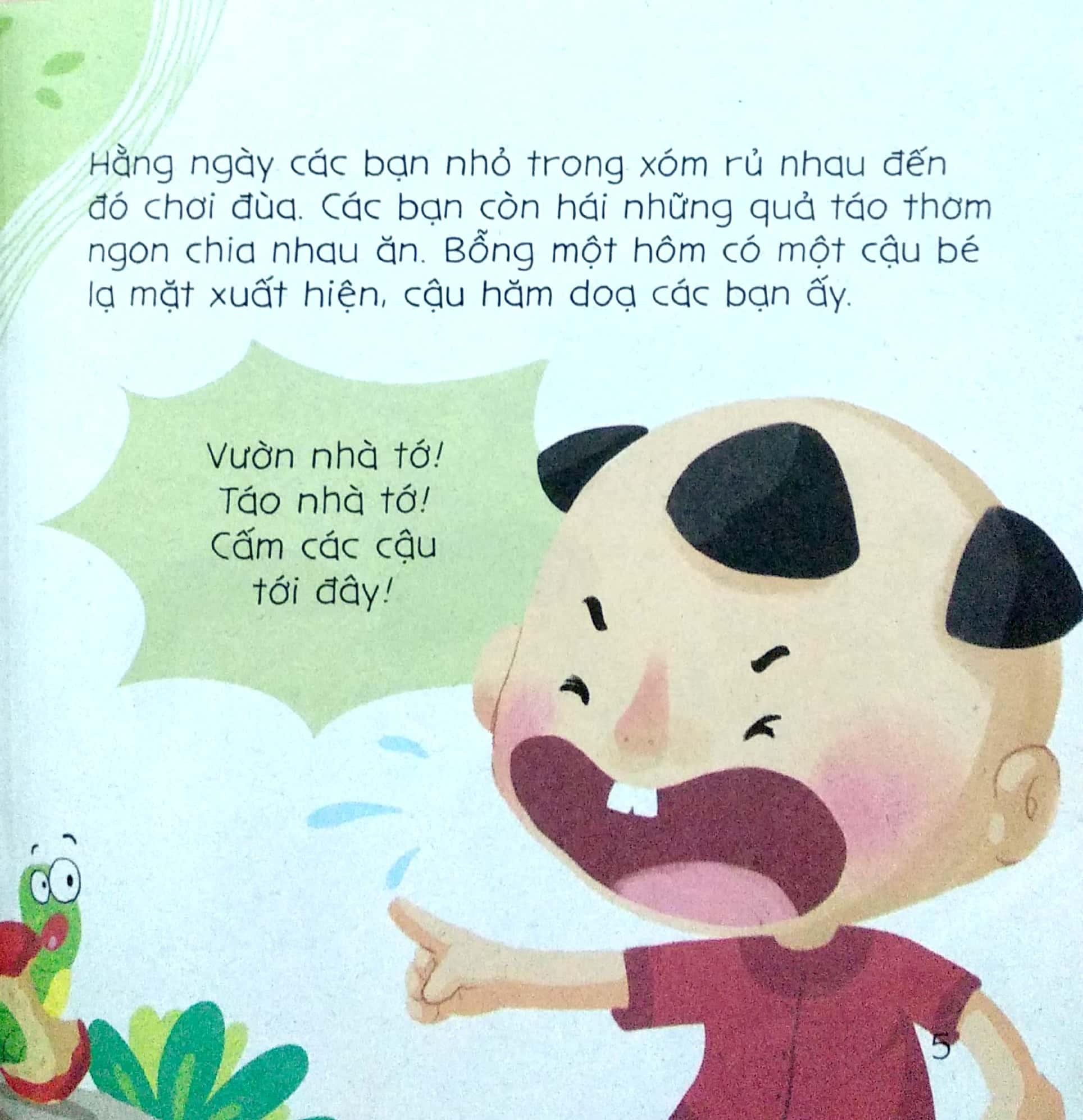 Bé Tập Kể Chuyện - Cây Táo Thần