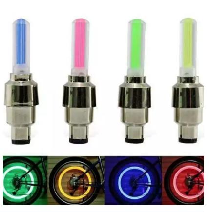 [HCM](1 bộ 2 cái) Đèn Led GẮNG VAN XE HÌNH TRỤ