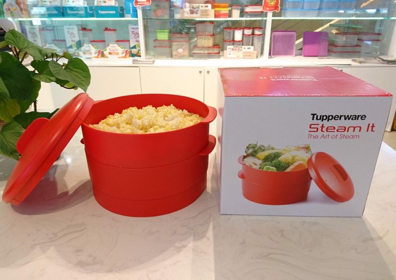 Xửng hấp 2 tầng Steam It Tupperware không kèm quà
