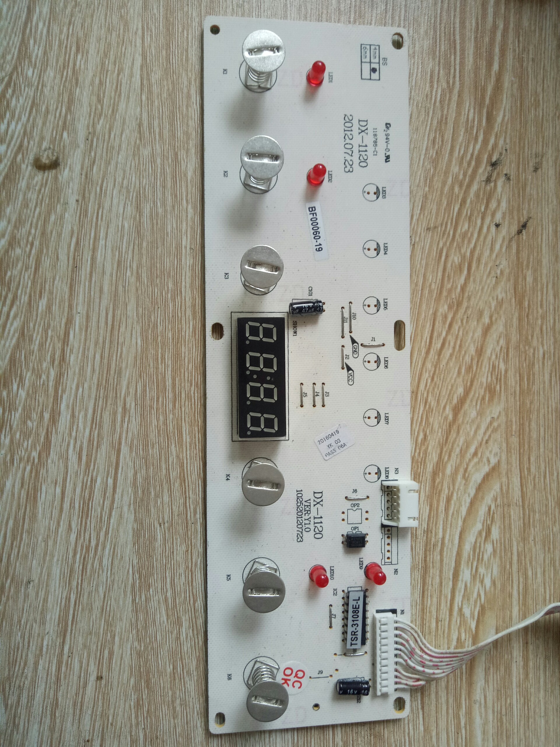 Mạch nguồn bếp từ Junger NKD-20 - Mạch điều khiển bếp từ