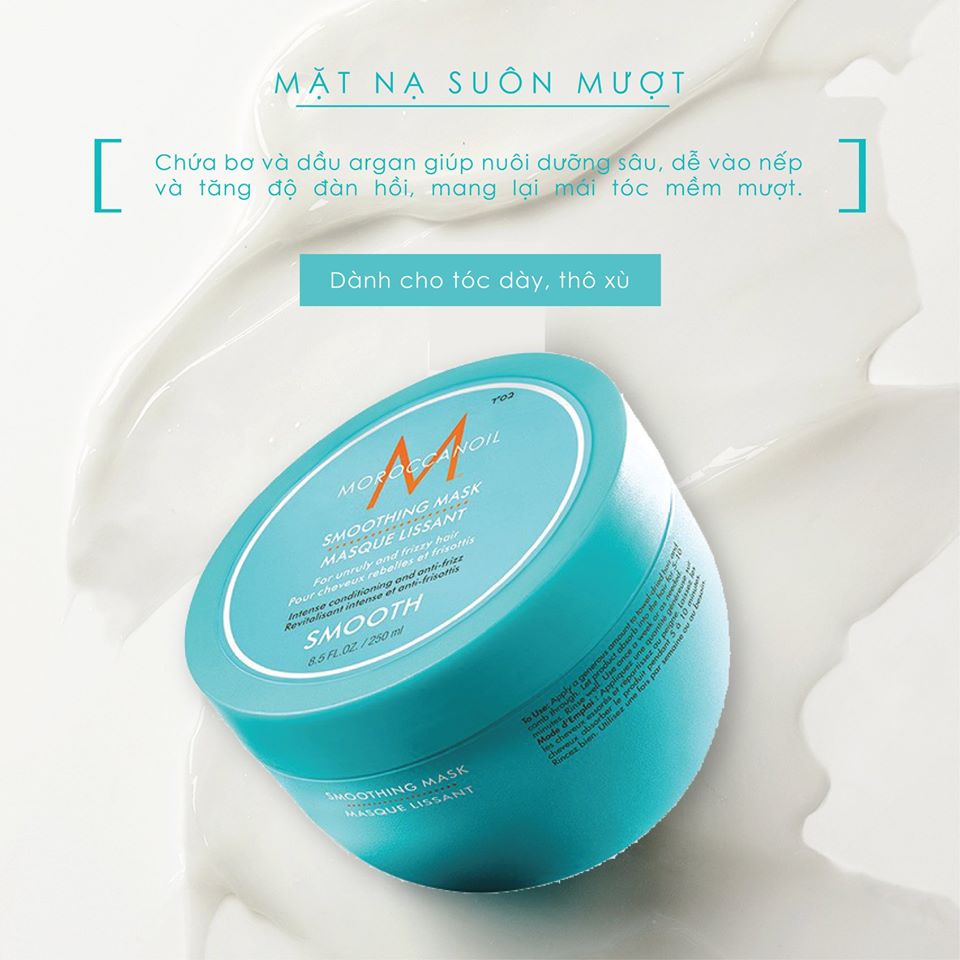 Dầu Hấp, Ủ Tóc Suôn Mượt Moroccanoil Smoothing Mask