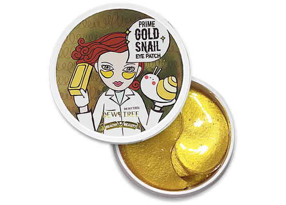 Mặt nạ mắt Dewytree Prime Gold Snail 90g (60 miếng)