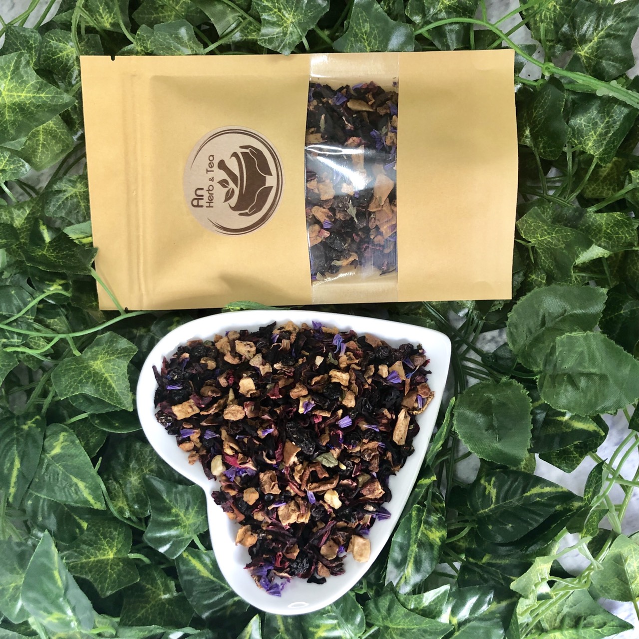 [HCM]Trà Trái Cây Vị Việt Quất & Sữa Chua - Magic Tea100g