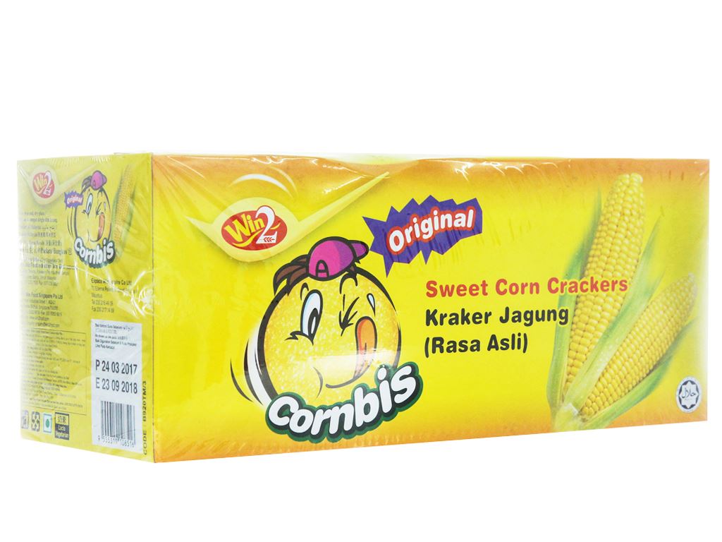 Bánh cracker bắp win 2 cracker hộp 540g -08516