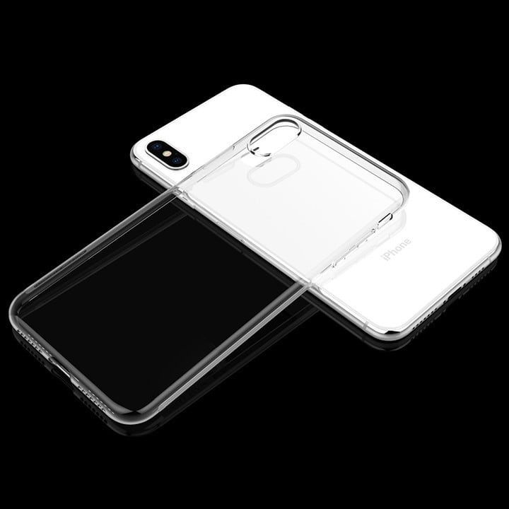 Ốp lưng iPhone XS Max silicon trong suốt hiệu KST Design