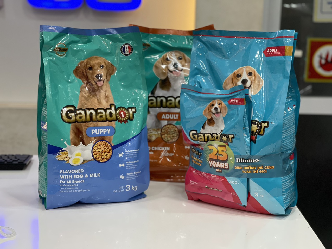 Ganador 3kg-thức ăn hạt dành cho chó
