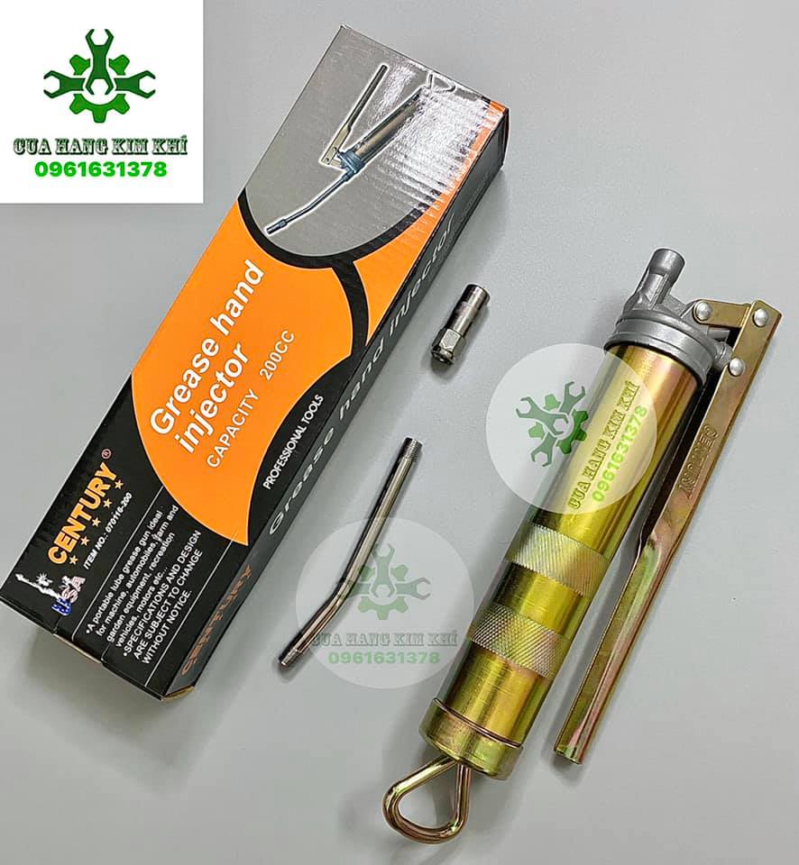Súng bơm mỡ bằng tay 200cc Century