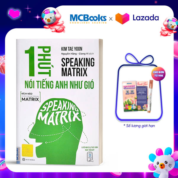 1 Phút Nói Tiếng Anh Như Gió - Speaking Matrix - Học Qua App Online