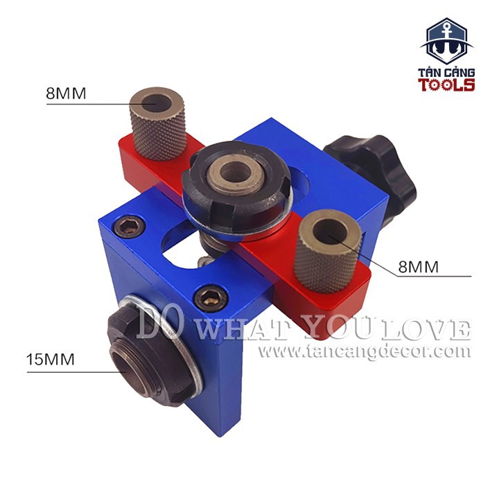 Bộ Cử Khoan Ốc Cam Và Chốt Gỗ Bản Rút Gọn 08350A