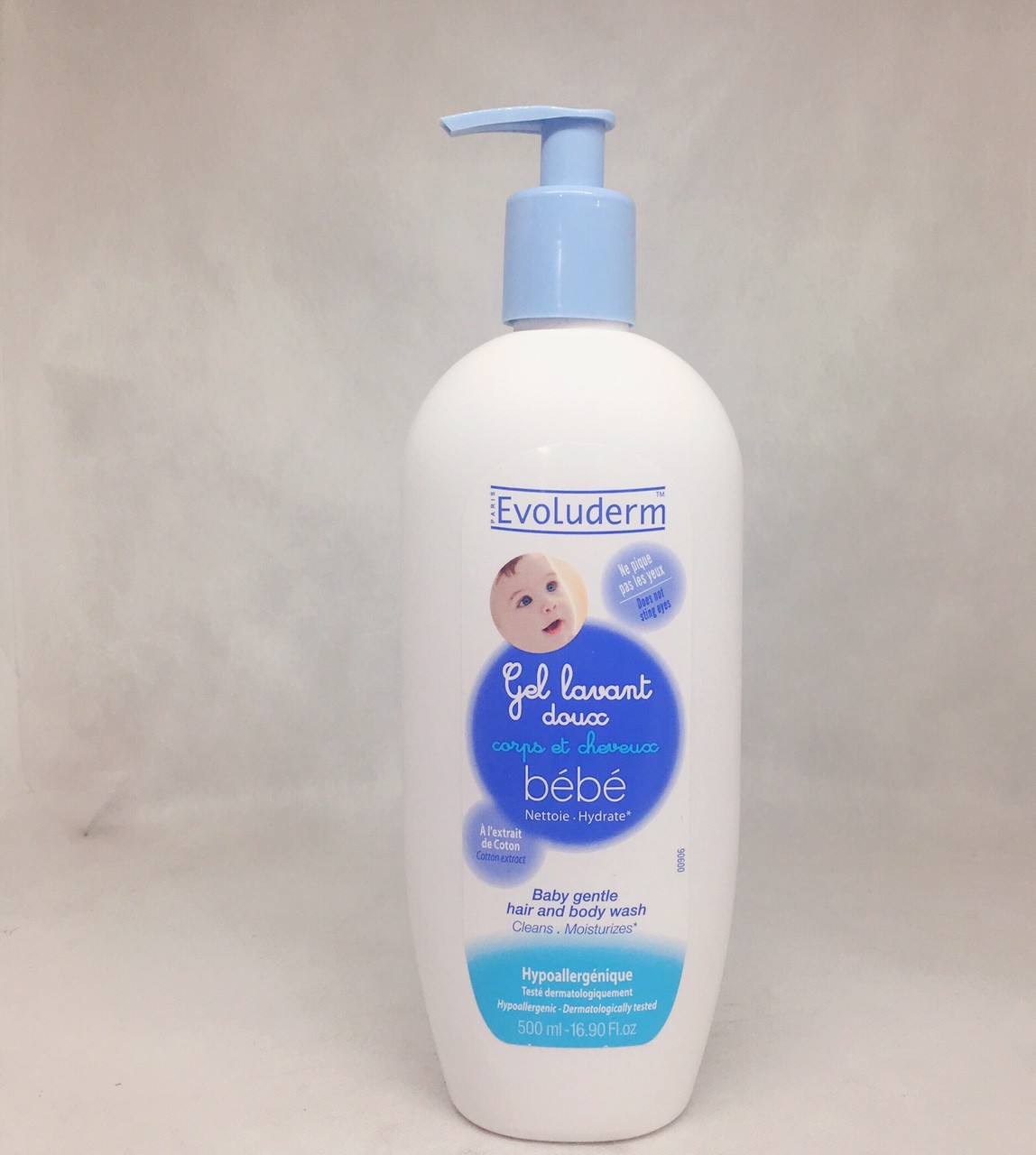 Sữa Tắm Gội Cho Bé Evoluderm 500ml Của Pháp