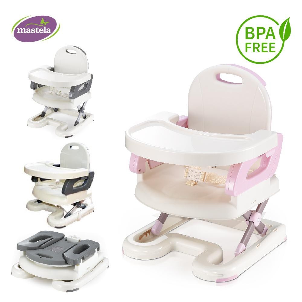 Ghế ăn dặm cho bé Mastela MSTL07110-12 ăn dặm kiểu Nhật kèm mặt bàn thiết kế thông minh điều chỉnh độ cao nhựa cao cấp - KAWAII BABY