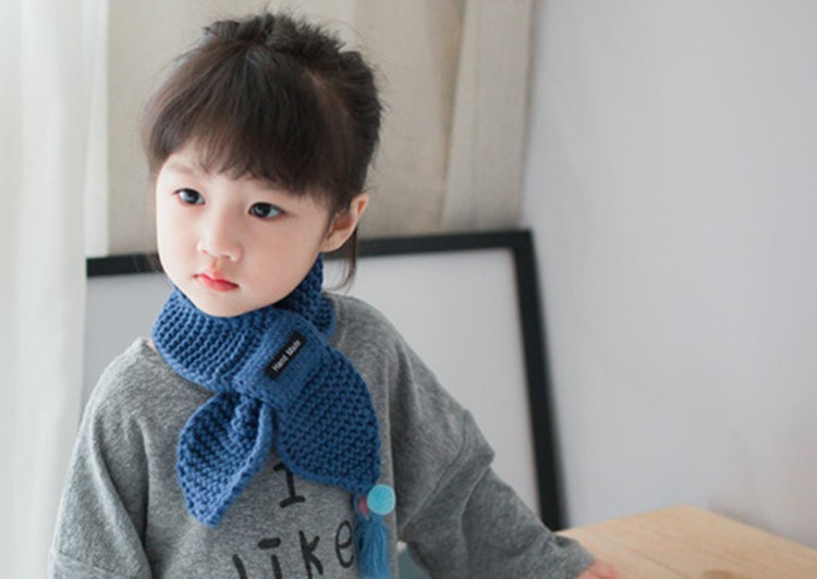 Khăn len cho bé khăn quàng cổ handmade
